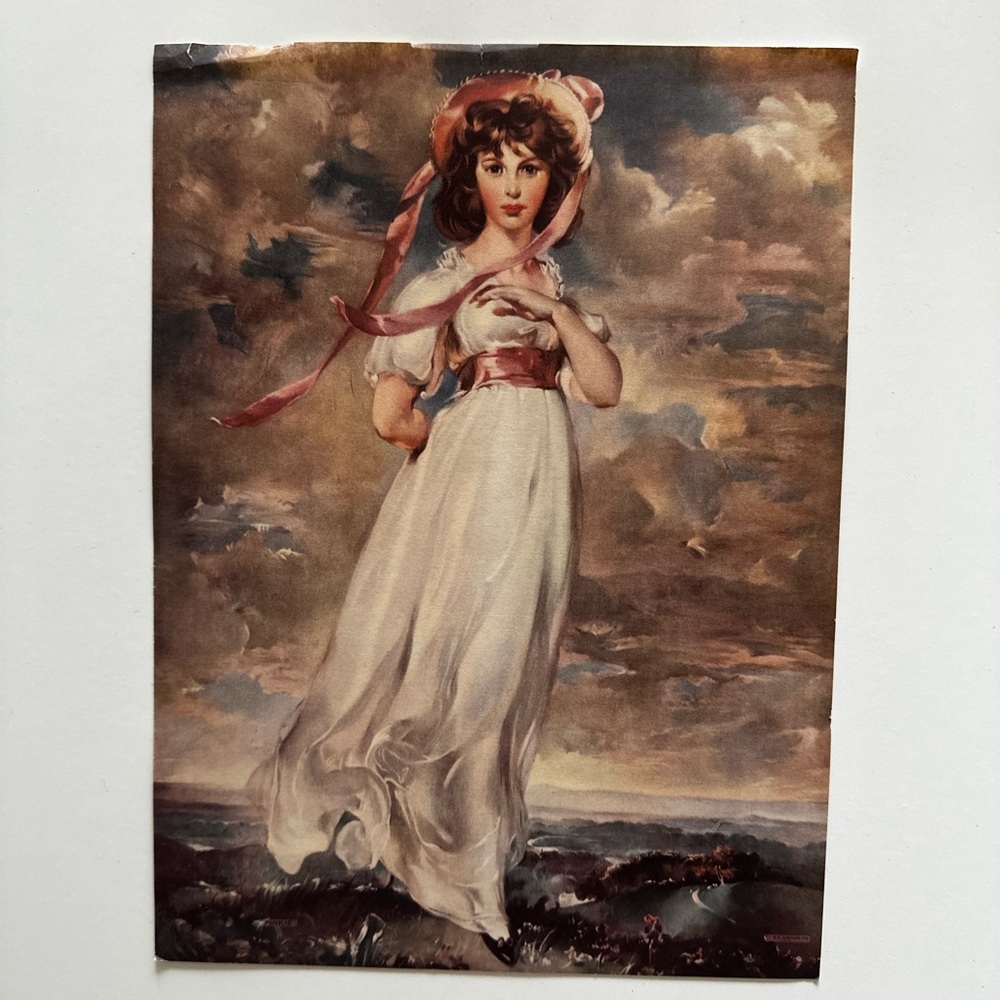 Vintage Pinkie by Sir Thomas Lawrence - Art Print
